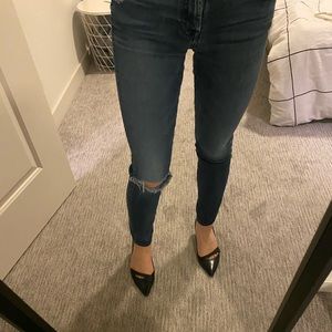7 for all mankind ankle skinny jeans size 23.